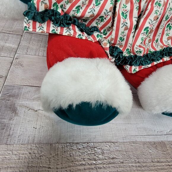 Vintage Christmas Bunny Plush DanDee Boy Girl Holiday Kids Kay Bee Toys - Picture 16 of 16